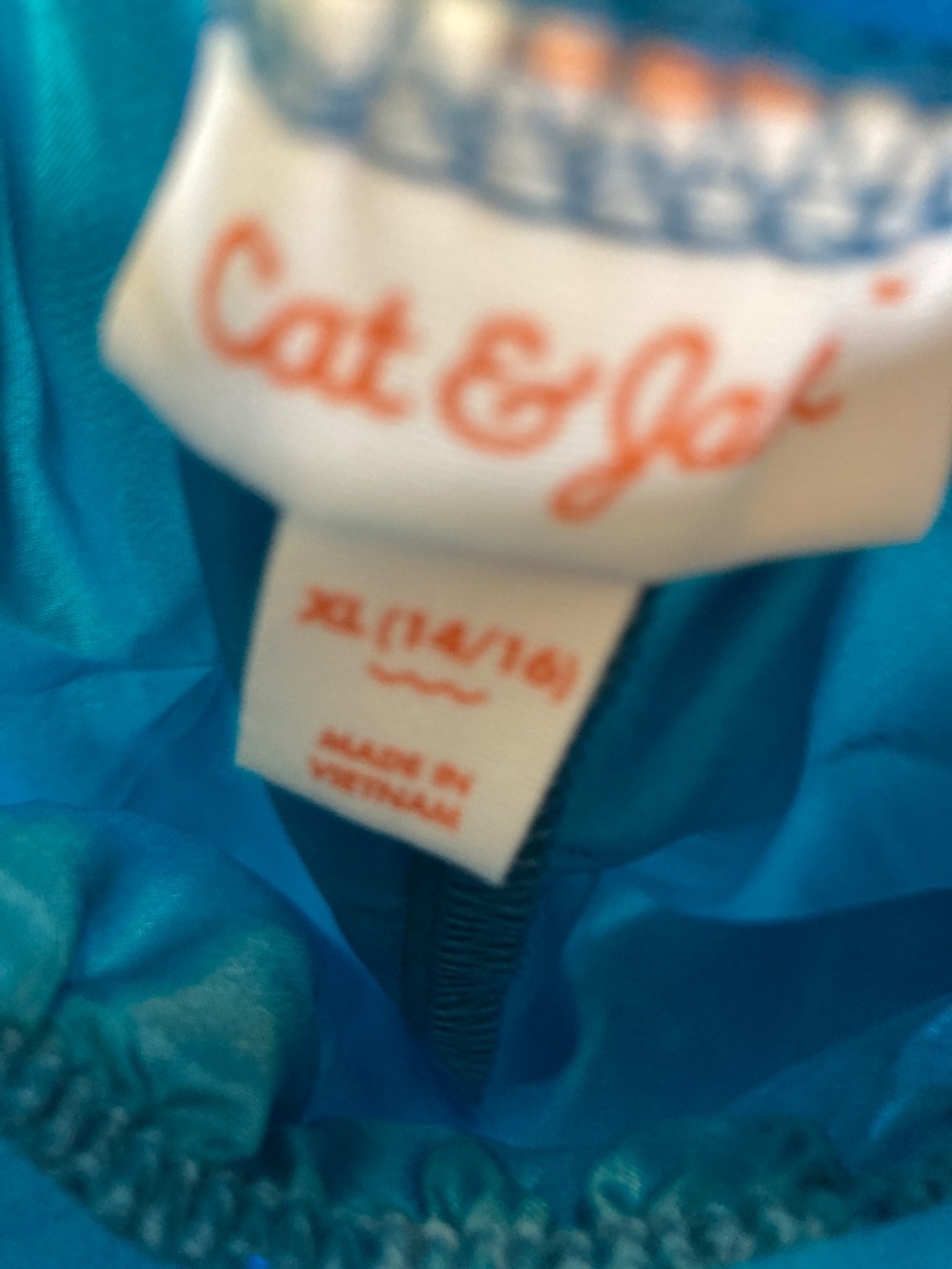 Cat & Jack Blue Glitter Sz XL 14/16 YOUTH Tutu Bottom NEVER WORN NWT Below Retai - Picture 2 of 11